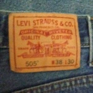 Levis 505 regular fit jeans
